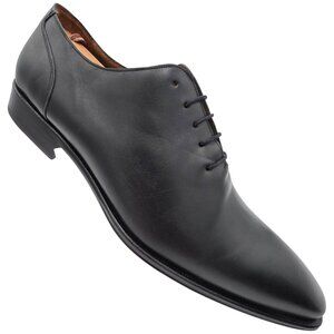 NEW Mezlan Wholecut Mens 12M Spain Black All Leather Dress Shoes Formal Oxfords
